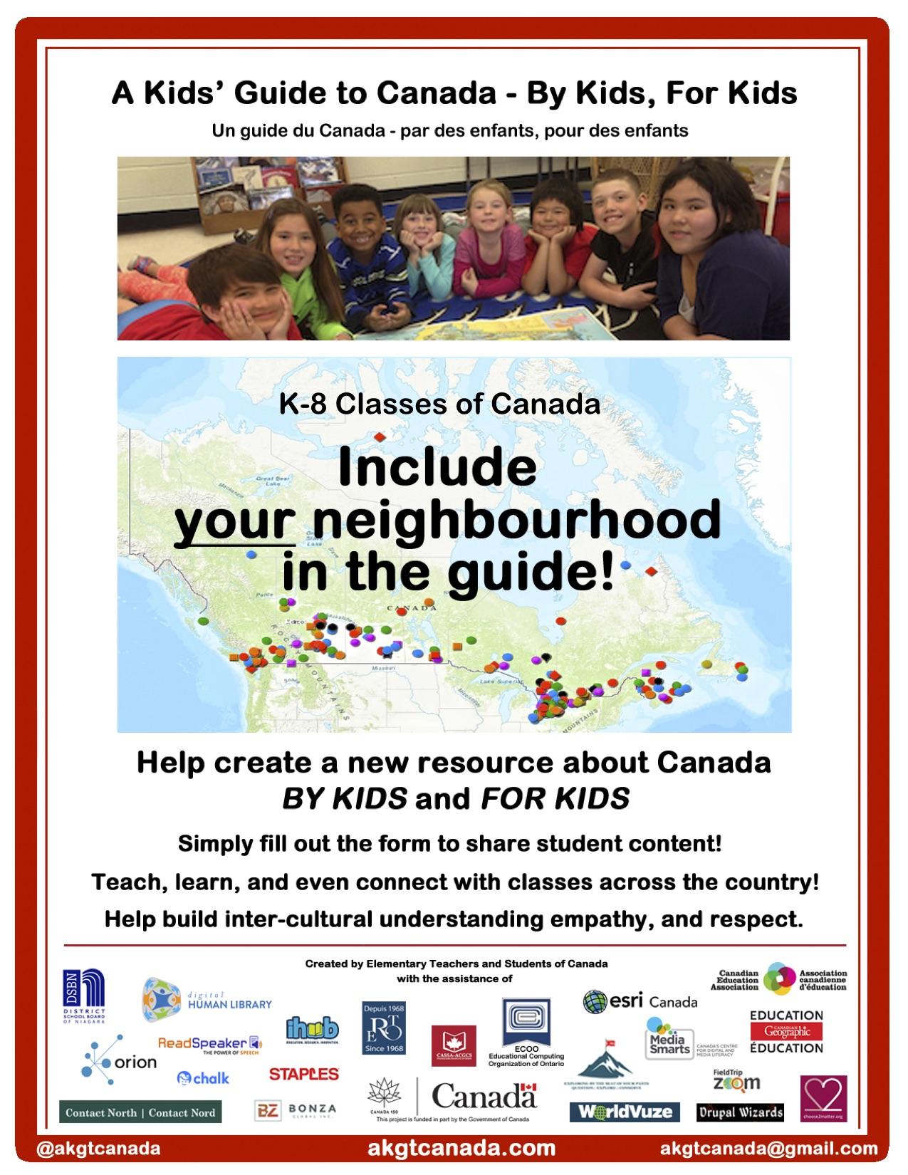 A kid's guide to Canada - by kids for kids