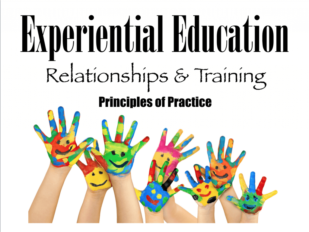 Experiential Education Principle of Practice Relationships & Training - Digital Human Library Experiential Education Principle of Practice Relationships & Training