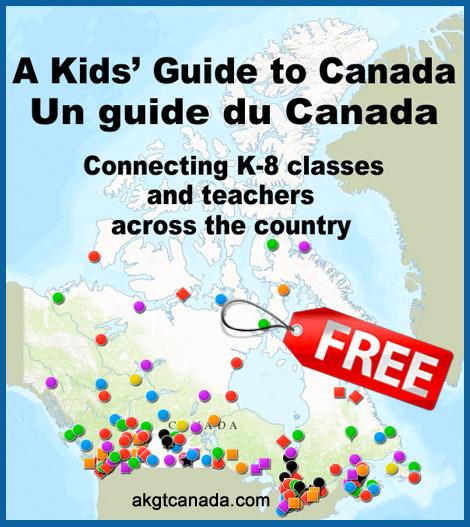A Kid's Guide to Canada, Connecting K-8 classes and teachers across the country